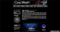 Desktop Screenshot of cine-magic.co.uk